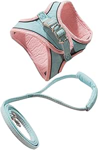 Yardwe 1 Set Haustierleine Robuste Hundeketten Für Draußen Haustierweste Katzengeschirr Und Leine Kein Hundegeschirr Hundekette Leine Geschirr Leine Haustier-Leine Rosa