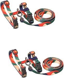 COLLBATH 2 Stück H Typ Katzenzugseil Welpenleine Katzenweste Geschirr Und Leine Hundetrainer Hundekontrollschnur Welpenhalsbänder Welpenhalsbänder Haustierartikel Zuggurt