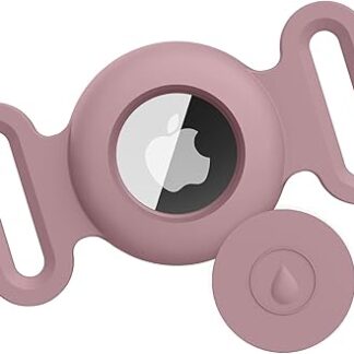 Vancle Waterproof Silicone Airtag Case, Dog and Cat Collars Compatible with Apple AirTag GPS Finder Anti-Loss Device