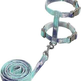 TOBBOMEY 1 Set Cat Collar Cat Lead Cat Harness Small Pet Lead Cat Lead Set Pet Harness Cat Running Jacket Shovel Harnesses Cat Pulls Rope Cat Vest Polyester