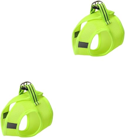 FRCOLOR Drawstring 2 Pieces Wedge Strap Cat Harness Pet Harness Vest for Pets Strap Rope Chest Strap for Pets