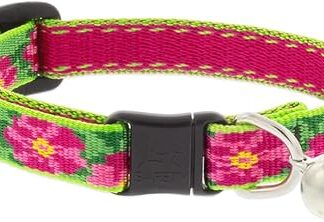 Lupine Cat Safety Collar with Bell 1/2" Wide Adjustable 8-12"