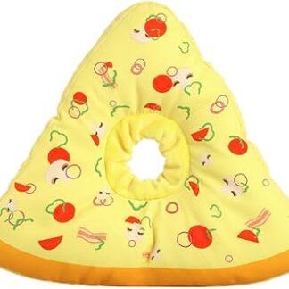 INOOMP Haustierhalsband Hunde hundekragen Katzenhalskragen - Katzencollar hundehalsbänder cat Collar Anti-Kratz- für Haustiere Erholungshalsband für Stoff Yellow