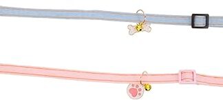 CIYODO 2St Katzenhalsband Kettenhalsband für Katzen Katze Krawatten eine Halskette Halsketten Kätzchenhalsbänder Kätzchenhalsband der Hund Anhänger Leine Zubehör Baby Baumwolle Polyester