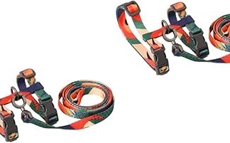 YARNOW 2 Stück H Typ Katzen Zugseil Katzen Gehgeschirr Katzen Zugband Katzengeschirr Leine Haustier Geschirr Haustier Zugseil Katzen GEH Zugseil Heimtierbedarf