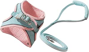 Milisten 1 Satz Haustierleine Trainingsgeschirr für Hunde Haustier Geschirr Hund läuft an der Leine pet Supplies Haustierartikel Katzen-Traktionsseil Kätzchen-Westengurt Wildleder- Rosa