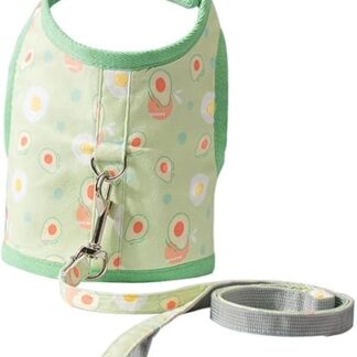 Yardwe 1 Set Cat Lead Pet Harness Escape Proof Cat Harness Cat Vest Lead Cami Hanger Small Dog Lead Cat Collar Lead Running Lead Cat Bow Fruit