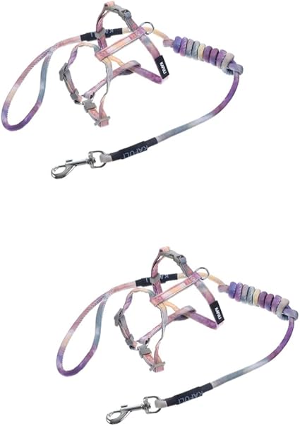 MILISTEN 2 x Racer Harness for Cats, Cat Harness and Lead, Pet Supplies, Tank Tops, Muscle Shirt, Kitten Harness and Lead, Escape Proof Lead for Cats and Dogs