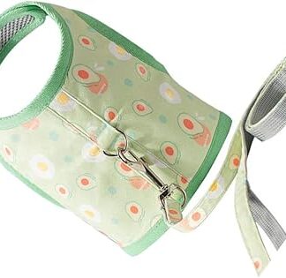 Yardwe 2 Sets Cat Lead Small Animal Harness Cat Vest Lead Pet Belt Dog Walking Jogging Harness for Pets Cat Collar Lead Kitten Bow Belt for Pets