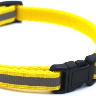 Reflective and Bell Cat Collar Safety Elastic Adjustable Collar Pet Product 1 Only Neck