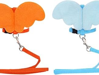 GREENADSCAPE Weste für Haustiere Geschirr Leine Katzengeschirr Brustschutz atmungsaktiv und leicht zu reinigen für mehr Komfort