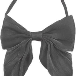 Vriusi Dog Collar with Bow, Soft Neck for Pet, Dog and Cat Dress Collar, Puppy Collar with Bell, Puppies Neck Circumference, Soft Adjustable Cat Collar with Buckle for