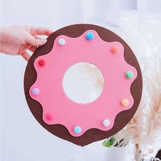 Pet Circle Collar Cat Sun Flower Towel Felt Cloth Cat Collar Recovery Sleeve, Pink, S