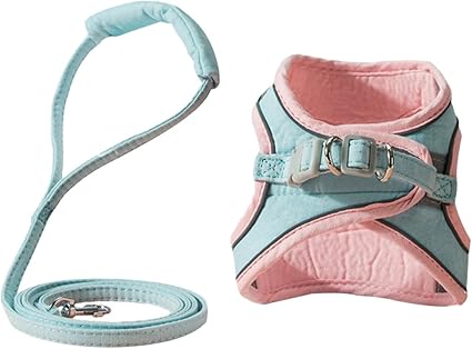 ORFOFE 1 Set Pet Lead Outdoor Walking Harness Kitten Vest Strap Practical Cat Harness Cat Lead Adjustable Running Rope Pet Cats Drawstring Walking Pull Rope Pet