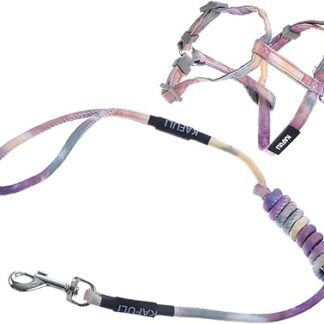 Ipetboom Cat Collar Racer Harness Dog Collar Lead Dog Harness Kit Kitten Walking Jacket Puppy Accessories Cat Vest Lead Cat Jacket Lead Travel Rope Pull Nylon I-shaped