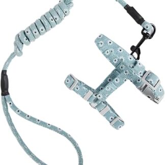 Happyyami Pet Supplies Cat Accessories Cat Collar Drip Acclimatization Kit Cat Gifts Pet Accessories Comfortable Vest Japanese Style Lead Cat Walking Artifact