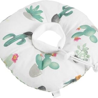 minkissy Elizabeth Circle cat healing cone anti bite pet cone Dog Supplies santa cat collar anti lick cat collar small cat collar cat neck cone lampshade cute cotton