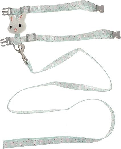 GREENADSCAPE Lead Cat Harness Cat Harness Cloth Dog Collar Padded Vest for Guinea Pigs Safety Belt Safety Threads Cat Harness Strap Pet Harness Nylon Green