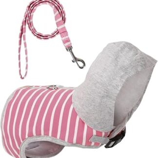 POPETPOP Pet Jumper Dog Lead Vest Pet Vest No Pet Harness for Walking Cat Harnesses Cat Collar Pet Supplies Cat Harness and Lead Pure Cotton Pink