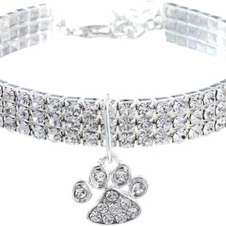 HCHGJKN Basic Hundehalsbänder Pet Cat Collar Pet Elastic Cat Collar Accessories Kitten Dog Collar Cat Necklace(C)