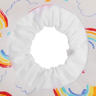 Acouto Elizabeth Cat ow Type Cotton Filled Soft Collar Anti-Scratch Anti-Leaking Circle Recovery Collar (S)