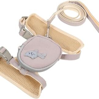 YARNOW 2st Hunderucksack Leine Rucksackweste Für Haustiere Kätzchen Ausbruchsicheres Geschirr Traktionsgurt Für Katzen Laufseil Für Kätzchen Holstergürtel Draussen Nylon Haustierzubehör