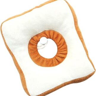 Pet Recovery Collar Dog Cats Protective Cone After Surgeries Collar Toast Shaped Collar Toast Shaped Collar Protective Dog Collars After Operations