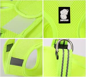 FONDOTIN Katzengeschirr katzenhalsband Katzen Haustiergeschirr Haustierbrustgeschirr Gürtel Brustgurt für Haustiere Welpe keilriemen Brustgurt für Katzen Haustier Geschirr Green