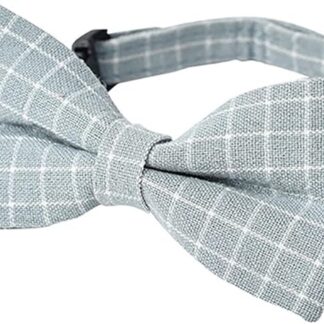 HCHGJKN Basic Hundehalsbänder Cat Collar Kitten Puppy Collar with Bell Bow Tie Cat Necklace Cat Kitten Collar Plaid