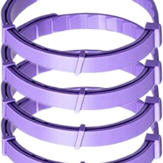 Cat Calm Collars, 4 x Efficient Stress Collar, Adjustable Cat Collar, Relaxing Comfortable Breakaway Collar, Stress Separation Collar for Kittens