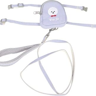MILISTEN 1 Set Pet Lead, Hamster Lead, Small Pet Harness, Pet Harness, Book Bag, Tank Tops, Cat Harness, Small Animal Harness, Kitten Strap, Dog Lead, Leash, Adjustable, Nylon