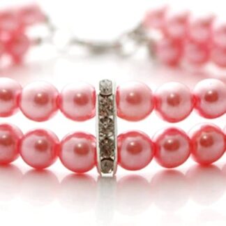 HCHGJKN Basic Hundehalsbänder Dog Cat Pearl Necklace Collar Accessories Puppy Jewelry Suitable for Dog Cat Puppy(D)