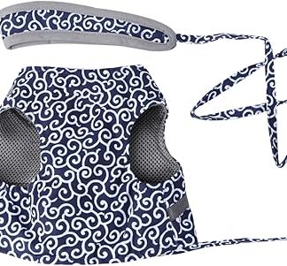 Hohopeti 1 Set Cat Running Rope Cat Vest Chest Harness for Cats Cat Harness Small Pull Rope for Pet Vests Pet Harness Pet Cat Chest Strap Rope Polyester