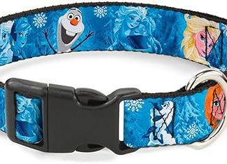 Buckle-Down bac-wdy148-ns Breakaway Cat Collar-Frozen Charakter Stellt Blues, 1/5,1 cm w-6–22,9 cm Neck-small