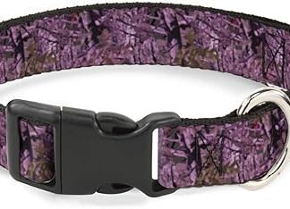 Cat Collar Breakaway Hunting Camo Pinks 9 to 15 Inches 0.5 Inch Wide