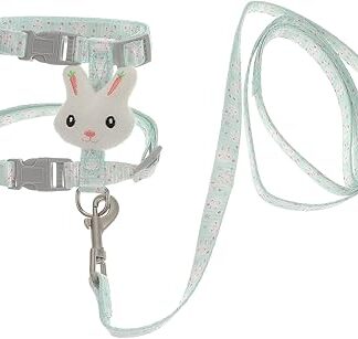 BESPORTBLE Dog Collar Pet Harness Traction Belt for Pets Safety Belt Safety Threads Cat Leash Traction Harness for Cats Traction Harness for Kittens Nylon Green