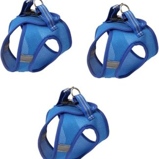 Amosfun Pack of 3 Rabbit Harness Lead for Small Dogs Small Pet Leads Rabbit Harness Pet Box in Vest Style Harness for Small Dogs Pull Rope for Cats Cats Kittens