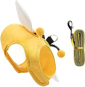 INOOMP 3 Sets Cat Lead Traction Strap for Pets Kitten Vest Strap Mesh Tank Top Cat Harness and Lead Pet Harness Adjustable Drawstring Pet Cat Linen Belt Fabric