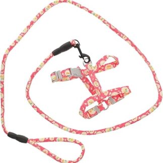 Toddmomy Katze Hundeleine Katzenhalsband Personalisiert Kätzchen Zubehör Geschirr Für Katzen Katzenweste Kätzchengeschirr Und Leine Ausbruchsicher Katzenbedarf Leine Für Katzen Tuch