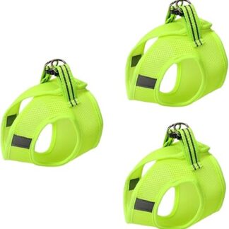 Sosoport Pack of 3 for Pets Rabbit Lead Pet Pull Strap Lead for Puppies Chest Strap for Cats Pet Cat Lead Safety Vest Running Vest Harness Small Dog