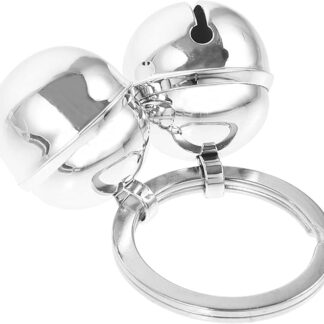 minkissy Pet Collar Bell Pet Necklace Pendants Wear-resistant Dog Collar Bells Cat Bells for Collars Loud DIY Hanging Cat Bells Pet Accessory Decorative Cat Bells Charm Dog Bell Metal, Metal