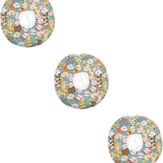 Kisangel Pack of 3 Pet Collar Cat Collar Cat Pet Neck Collar Recovery Collar Dog Cone Collar Decorative Pet Collar Cat Collar Breathable Decorate Collar Cotton