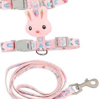 Beavorty Leinen Welpengeschirr Traktionsgeschirr Für Katzen Haustier Katzenleine Katzengeschirr u Laufleine Für Welpen Katzengeschirr Zum Laufen Katze Geschirr Jacke Gürtel Kätzchen Nylon