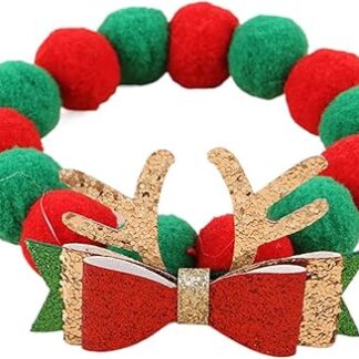 Christmas Cat Collar, Decorative Scarf Cat Dog Necklace Costume Accessories For Kitty Cats Puppies Pet Lovers Pet Decorative Scarf Cat Dog Necklace Costume Accessories For Kitty Cats Puppies Pet Lover