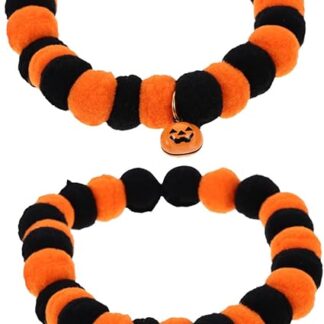BESPORTBLE 10 STK Halloween-Kragen Halloween-Kätzchen-Halskette Halloween-Katzenfliege Haustier Halloween pet Collar Cat Collar Decoration Welpenhalsband Katzenhalsband Nylon