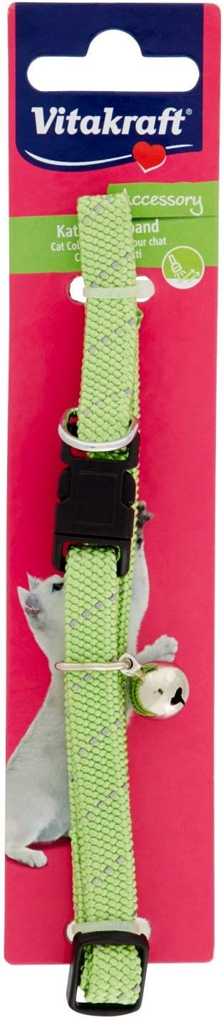 Vitakraft 1571260031 Elã¡Stico Reflective Nylon Necklace