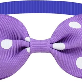 HCHGJKN Basic Dog Collar, Adjustable Dog Collar, Pet Cat Collar with Bow Bell, Pendant Necklace Collar for Puppy and Cat (A)