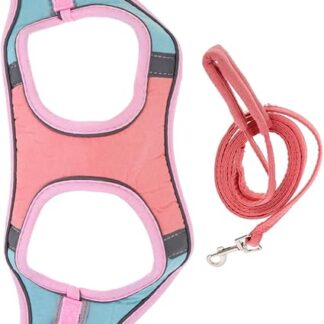 COLLBATH 1 Satz Haustier Geschirr Dackel Katzenpost Katze im Freien Katzenhalsbänder Welpenhalsband Wurf pet Supplies hundegurt Hundeleine Katze Lange Leine Katzengeschirr Wildleder- Green