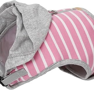 Pet Jumper Cat Harness and Lead for Cats Cat Tunnel Cat Collar Strap Stopper Strap Protector Pet Harness Harnesses for Pet Vests Pure Cotton Pink ROMISBABA