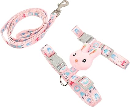 FOMIYES Leinen tierwanderungen pet Supplies Katze Leine Katzen Kragen Tierbedarf Katzengeschirr zum Laufen Katze Jacke Leine Outdoor-Gehgeschirr Katze Geschirr Gurt Haustier Seil Nylon